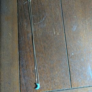 Moon charm necklace